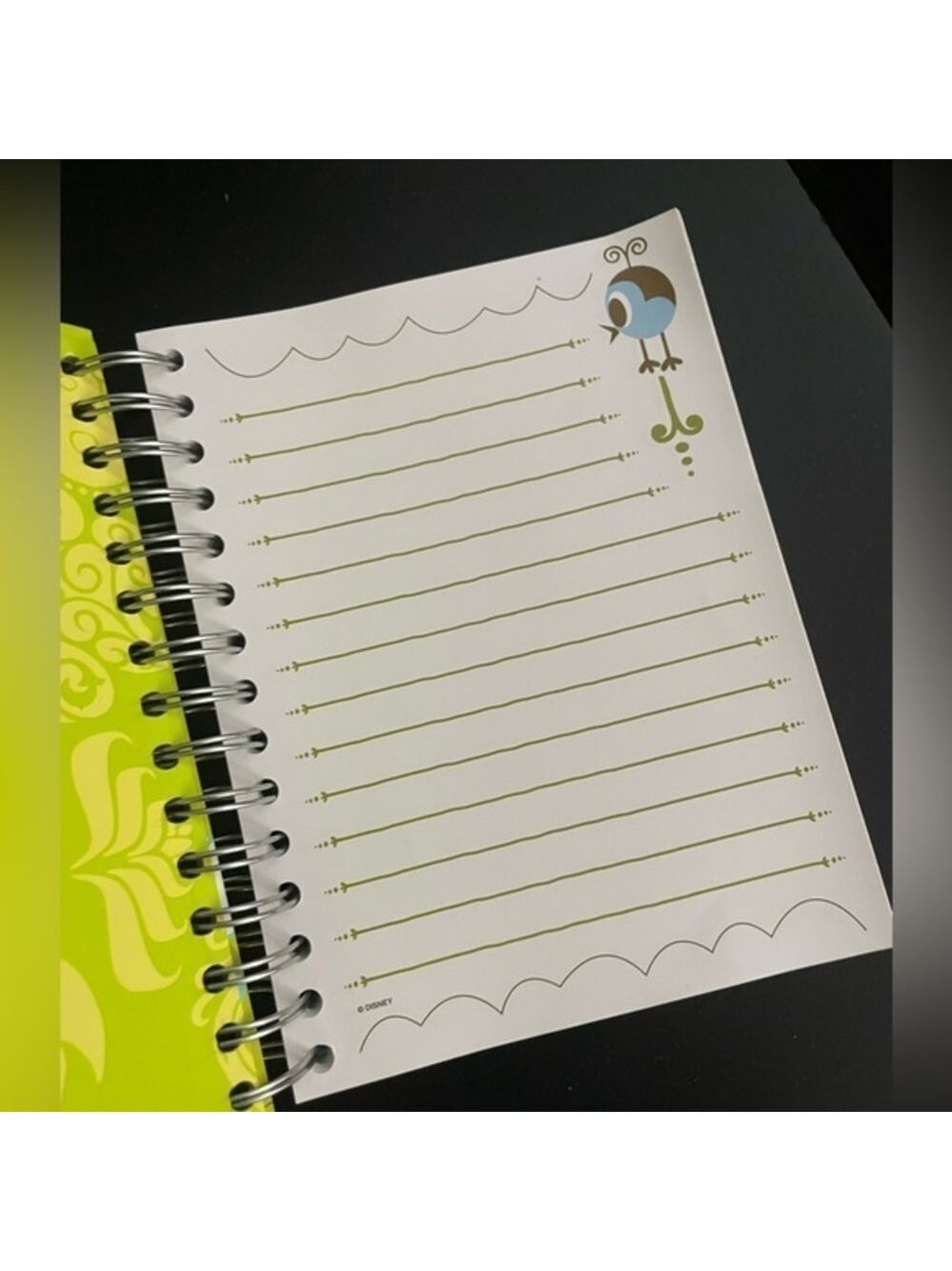 DISNEY PARKS Mickey Mouse Green Notepad Journal 6 x 8 inches - Picture 3 of 6